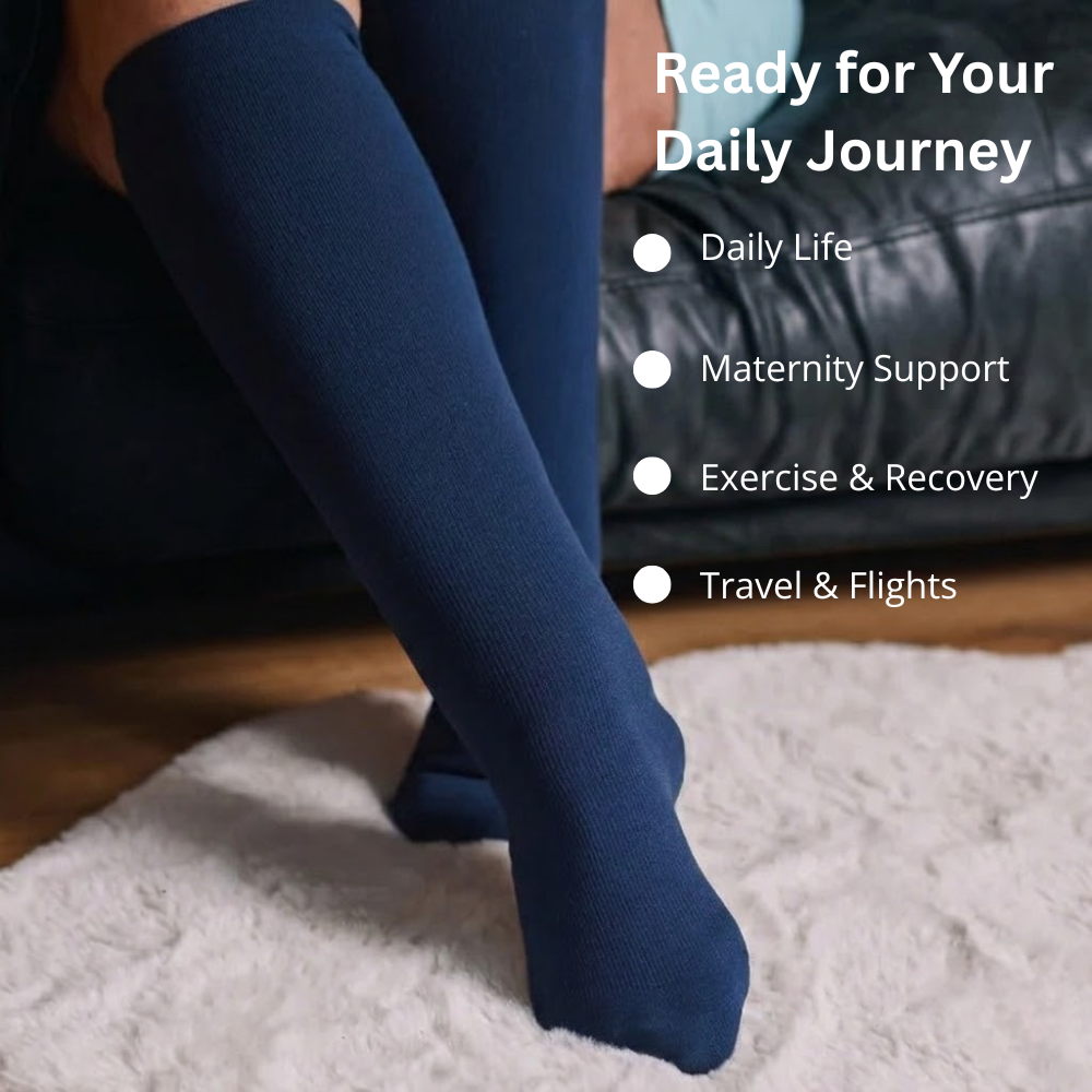 SteadyCalf™ Ultra-Wide Compression Socks